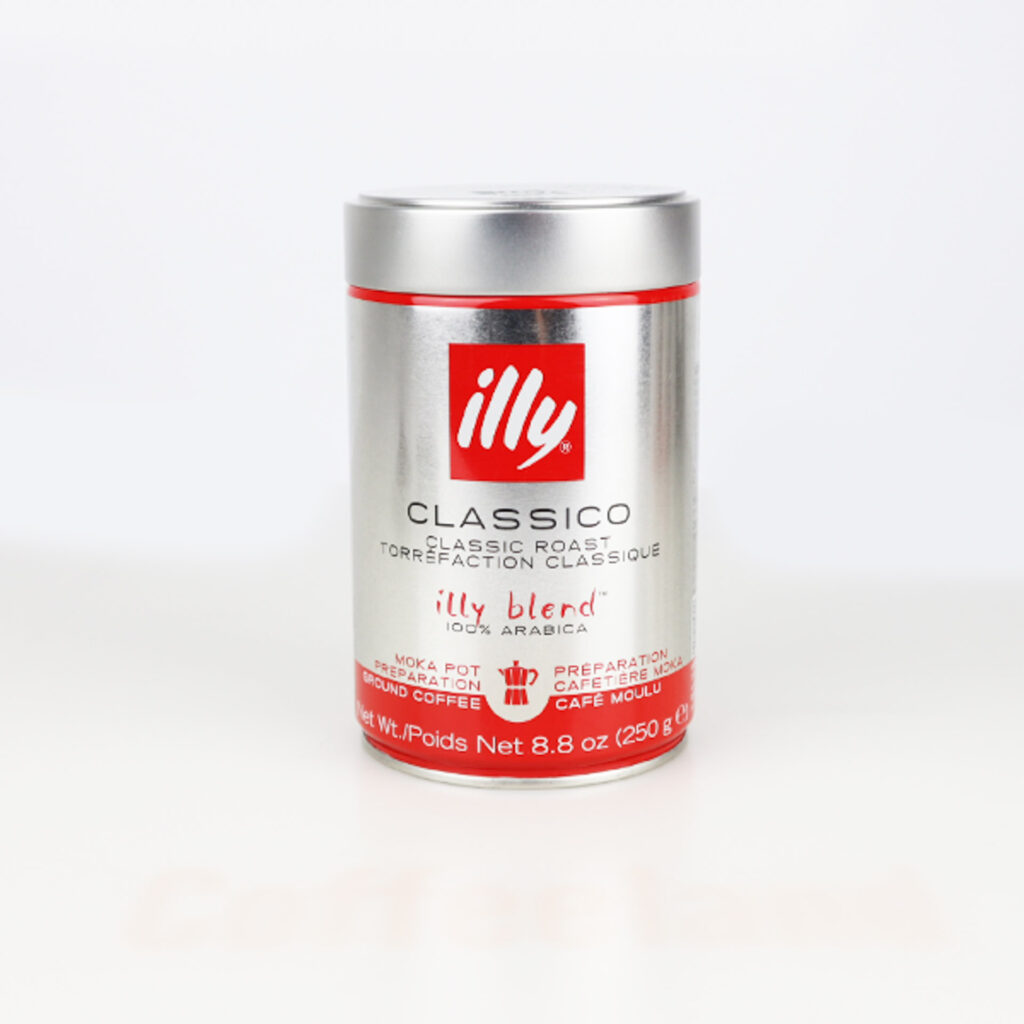 illy káva mletá CLASSICO – moka 250g