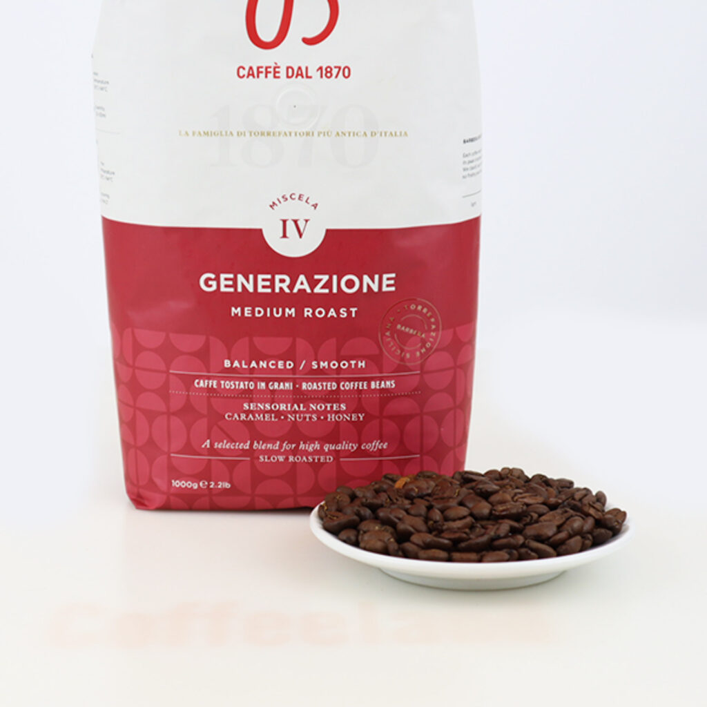 Barbera IV Gene.Medium Roast 1kg zr.káva